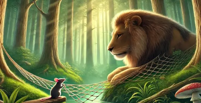 aslan ile fare masalı